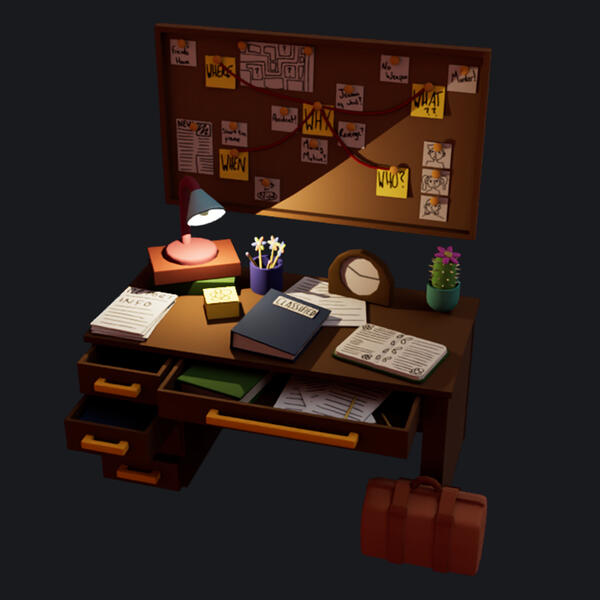 Detective&#39;s Desk