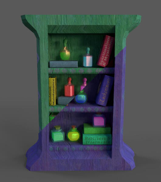 Alchemist Bookshelves